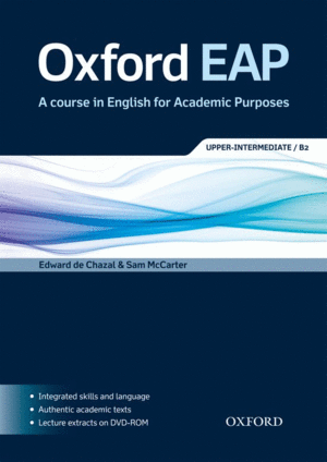 OXFORD ENGLISH FOR ACADEMIC PURPOSES UPPER-INTERMEDIATE STUDENT'S BOOK + DVD PAC