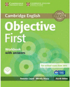OBJECTIVE FIRST.WORKBOOK WITH ANSWERS+AUDIO CD.CAMBRIDGE