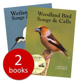 WOODLAND BIRDS SONGS AND CALLS SET (2 BOOKS)