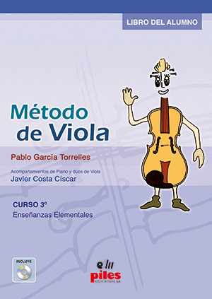 MÉTODO DE VIOLA CURSO 3 + CD