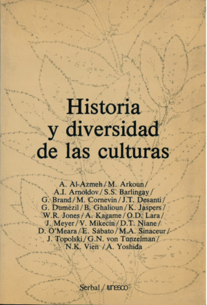 HISTORIA Y DIVERSIDAD DE LAS CULTURAS